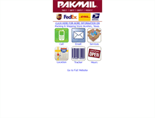 Tablet Screenshot of pakmailmcallen.com